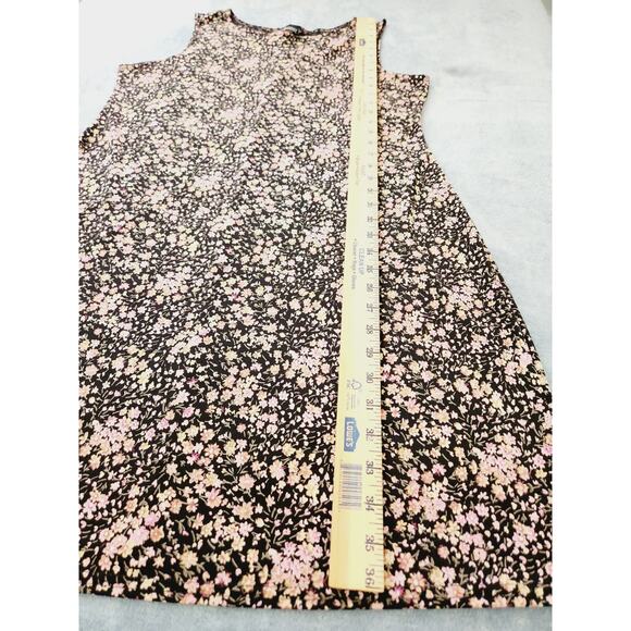 G. Dresse Great American Sportswear Ditsy Floral Sleeveless Dress Size Large - Picture 8 of 11